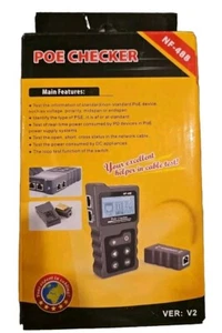 NF-488 PoE Checker Netzwerkkabel Finder RJ45 Netzwerkkabel Kontinuität' - Bild 1 von 6