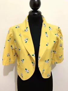 UNGARO PARIS Camicia Caban Giacchina Cotone Cotton Woman Caban Shirt Sz.S - 42 - Imagen 1 de 5