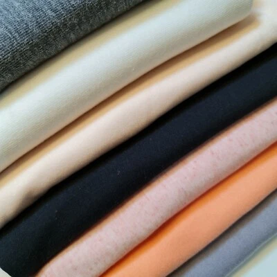 Viscose Jersey Fabric Stretch Dress Craft Costume Quilting Material 58" Meter - Image 1 of 2