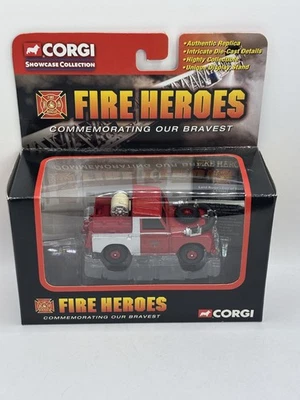2002 Corgi FIRE HEROES LAND ROVER CITY OF BATH Die-Cast ヴィンテージ ミニカー - Image 1 of 4
