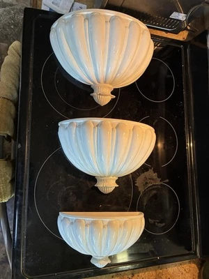 Juego De 3 Apliques De Pared Italianos De Bolsillo Foto 1 de 4