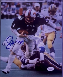 Lance McIlhenny Signed *Black 8x10 Mustangs Running Horizontal Photo- JSA W Auth - Picture 1 of 2