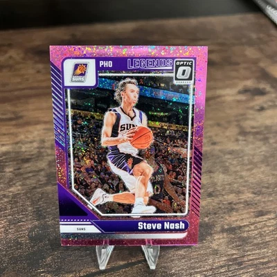 2024-25 Donruss Optic Steve Nash Legends Pink Glitter #255/275 Suns - Image 1 of 2
