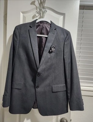 Chaqueta de traje lisa Ralph Lauren Big Boys Husky - talla 18husky Foto 1 de 4