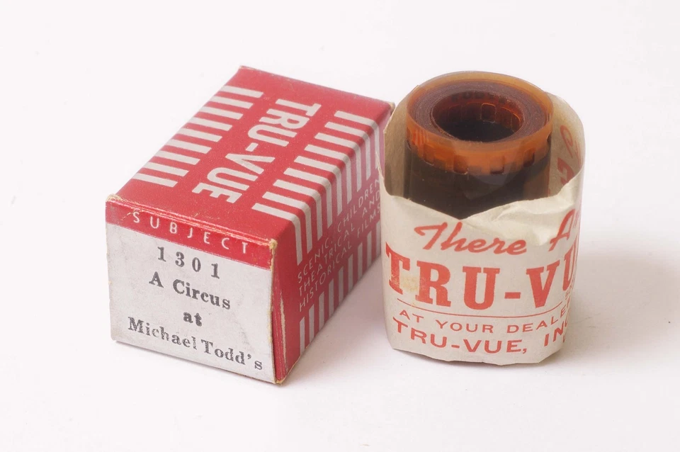 C13278~ 3D Tru-Vue A CIRCUS AT MICHAEL TODD’S No. 1301 c.1940s - Image 1 of 1