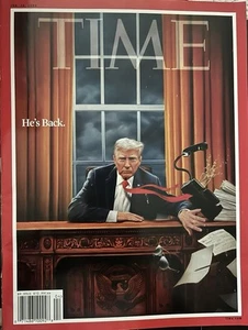 TIME Magazine (FEB 10, 2025) DONALD TRUMP - He’s Back! - Picture 1 of 1