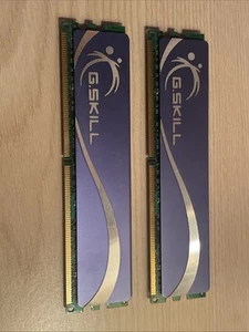G.Skill 4GB Kit (2x2GB) DDR2 800 MHz PC2-6400 Memory DIMM RAM F2-6400CL5D-4GBPQ - Picture 1 of 4
