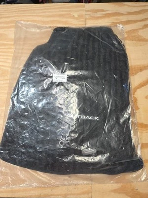 OEM Subaru Outback Carpet Floor Mats J505SAN000 Black 2020-2023 Set Of 4 Genuine - Image 1 of 4