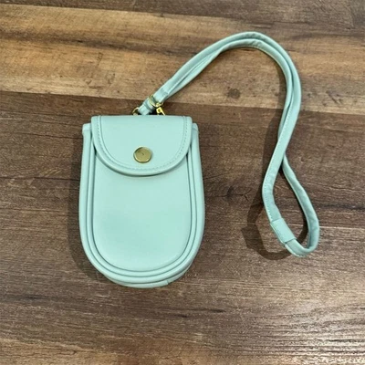 Bolso Bandolera para Teléfono By Anthropologie Cleo Suave Verde Menta Festival LEER Foto 1 de 4