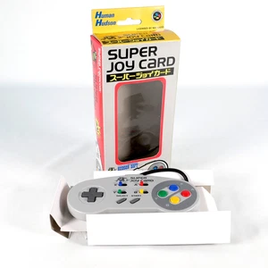 Manette Pad Controller Nintendo Super Famicom Hudson Super Joy Card HC-691 New 2 - Imagen 1 de 8