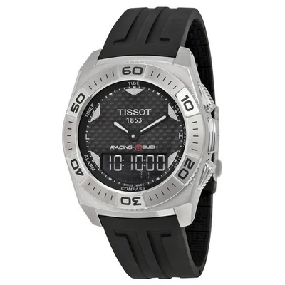Tissot Racing Touch Dial Black Strap Men's Watch T0025201720101 - image 1 of 3