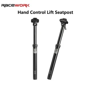 MTB Dropper Seatpost 27.2 30.9 31.6mm Hydraulic Height Adjustment Fits Bikes - Picture 1 of 18