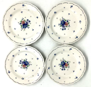 "Juego de 4 platos de ensalada florales Dauphine de Nikko Provincial Designs 7-3/8"" Japón" - Imagen 1 de 5