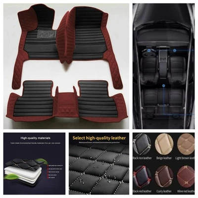 For Lincoln MKC MKT MKX Car Floor Mats Custom Waterproof Auto Liner Carpets Pads - Image 1 of 4