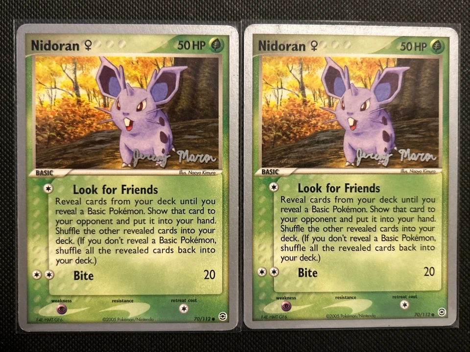 x2 Nidoran F - 2005 (Jeremy Maron) 70/112 World Championship Decks Regular - Image 1 of 4