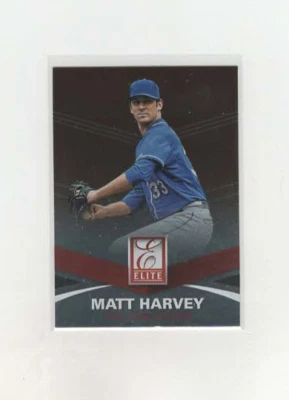 2015 Panini Elite Matt Harvey #136 New York Mets - Image 1 of 2