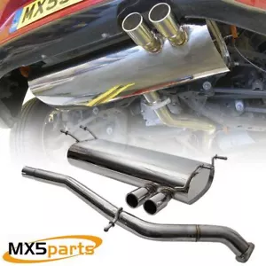 Sistema de escape deportivo de rendimiento de acero inoxidable Mazda MX5 Mk4 RF ND MX5 piezas - Imagen 1 de 9