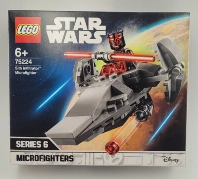 Star Wars Lego 75224 Stih Infiltrator Microfighters Series 6 Factory Sealed MIB - Image 1 of 2