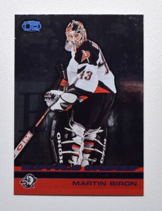 2002-03 Pacific Heads Up Blue #12 Martin Biron 097/240