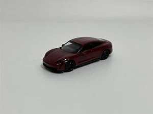 Porsche Taycan Turbo S 2019 Dark Red 1:87 Minichamps 870068404 - Picture 1 of 6