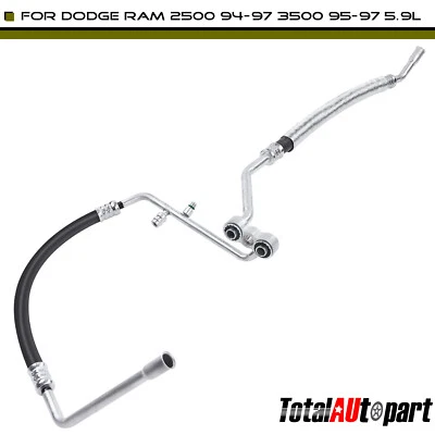 Conjunto de manguera de succión y descarga de aire acondicionado para Dodge Ram 2500 94-97 3500 95-97 5,9 L Foto 1 de 4