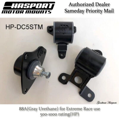 Hasport Mount 02-05 Civic Si/ 02-06 RSX Steel Mount Kit for Manual HP-DC5STM-88A - Image 1 of 2