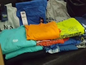 Chaps T-Shirt Men Blue Orange Gray Cotton Size S M XL 2X 3X 4X New w/Tag - Picture 1 of 28