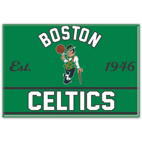 WinCraft Boston Celtics 2.5'' x 3.5'' Fridge Magnet Cover