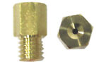 Brass Jets HEX 210 6mm Head Size 5mm Thread & 0.90mm Pitch Per 5
