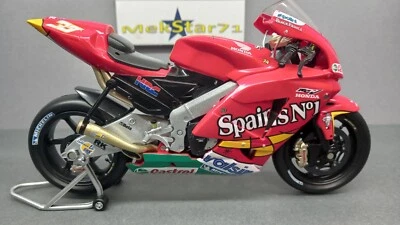 1/12 Newray Honda RC211V 2006 Marco Melandri Spains Personalizzato NO Minichamps - Immagine 1 di 4