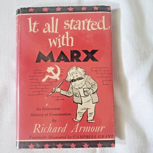 ES BEGANN ALLES MIT MARX RICHARD ARMOUR HC/DJ ERSTAUSGABE 1958 - Bild 1 von 6