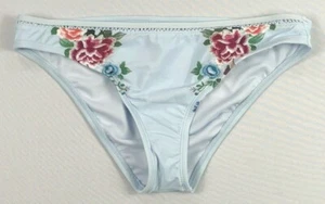 Women's Lucky Brand Swimwear Floral Bikini Bottoms Size M - Picture 1 of 2