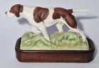 ROYAL WORCESTER - DORIS LINDNER SPORTING DOGS 1975 - ENGLISH POINTER WITH BASE