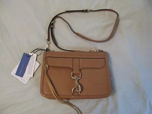 Rebecca Minkoff 'Bowery MAC' Bag 'Fatigue' Camel Beautiful Crossbody Clutch NWT - Picture 1 of 8