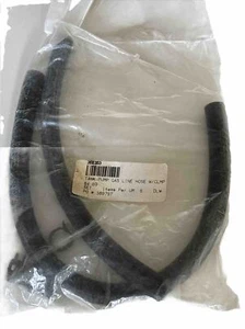 352353 1964-1969 CORVETTE TANK - PUMP GAS LINE HOSE WITH CLAMP SET NEW - Foto 1 di 1