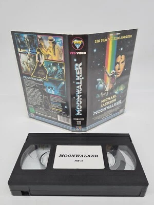 Michael Jackson Moonwalker VHS PAL Star Edition Video Kassette Vintage 1996 - Bild 1 von 4