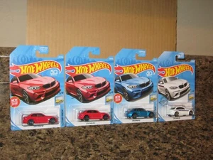 Hot Wheels Lot of 4 BMW M2 Red Blue White Coupe Variation - Picture 1 of 3