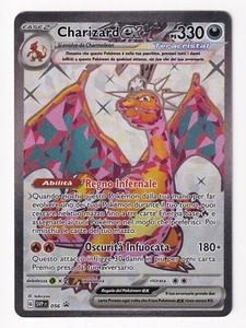 🍀Pokémon SVP 056 Charizard ex MINT ITALIANO Promo Black Star Premium Pokemon🍀 - Foto 1 di 3