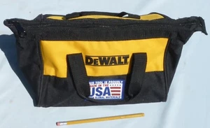 DeWalt Small Carry/Storage Tool Bag Drill Driver Sander Excellent Condition - Picture 1 of 6