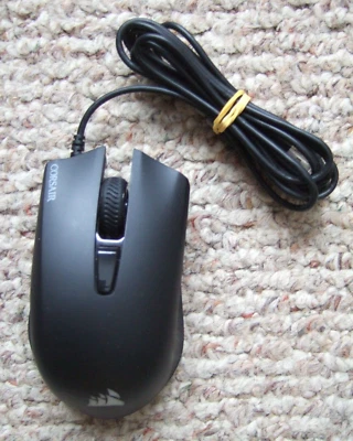 Corsair HARPOON RGB Wired Gaming Mouse 6000 DPI Optical Sensor - Image 1 of 3