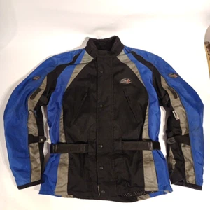RST Chaqueta Moto XL Hombre Sinaqua Negra y Azul Protectora - Imagen 1 de 24