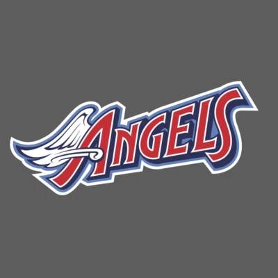 Los Angeles Anaheim Angels Vintage Logo 1997-2001 Sticker Vinyl Wall Decal - Image 1 of 2