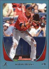 2011 (BRAVES) Bowman Blue #149 Martin Prado/500