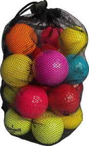 Spalding Golf Ball, Rainbow, 24-Piece Golf Playball in the Net