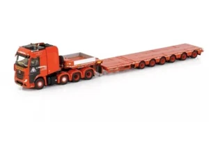 WSI, MERCEDES ACTROS MP5 SLT BIGSPACE 8x4 with 6-axle lowboy VAN GRINSVEN, 1.50 - Picture 1 of 2