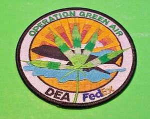 PARCHE POLICIAL DEA OPERATION GREEN AIR 3 7/8" ¡ENVÍO GRATUITO!! - Imagen 1 de 1