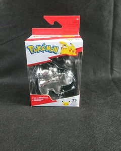 Pokemon 25th Year Anniversary Bulbasaur Silver Battle Figure Jazwares 2021 - Picture 1 of 5