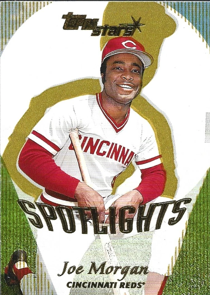 2000 Topps Stars Spotlights #175 Joe Morgan card, Cincinnati Reds HOF - Image 1 of 1