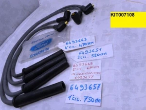 Zündkerzenkabelsatz oder -satz für Ford Fiesta Escort Motor CVH 1986- - Bild 1 von 1