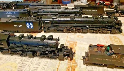 A-1  R.M.T.&.T - Brass Steam Engine  Painting Service  starts at $ 295.00 - Image 1 of 4